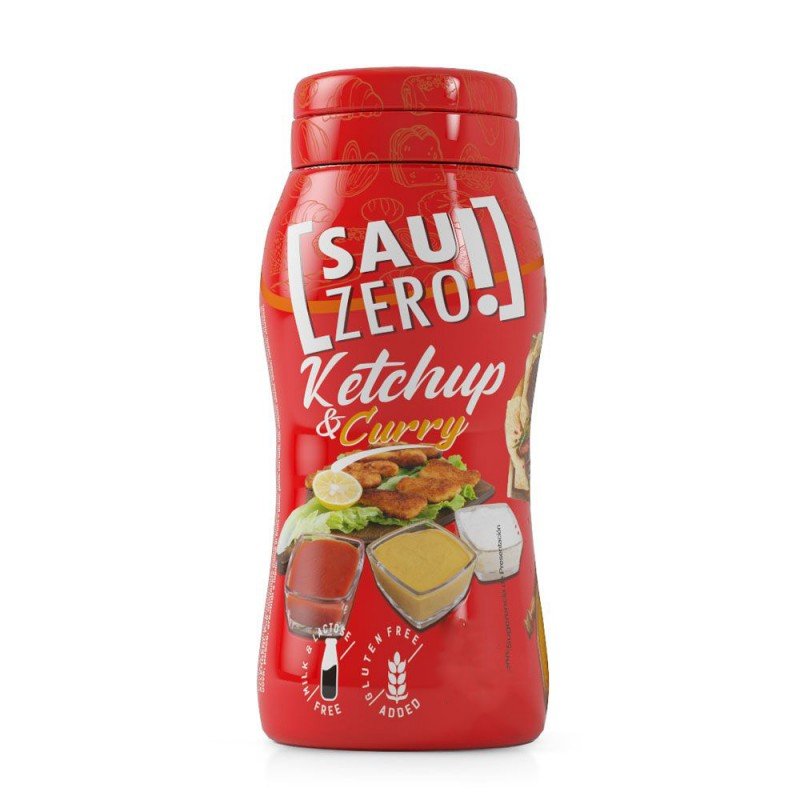 Sauzero Zero Calories Ketchup Curry 310ml de LifePro