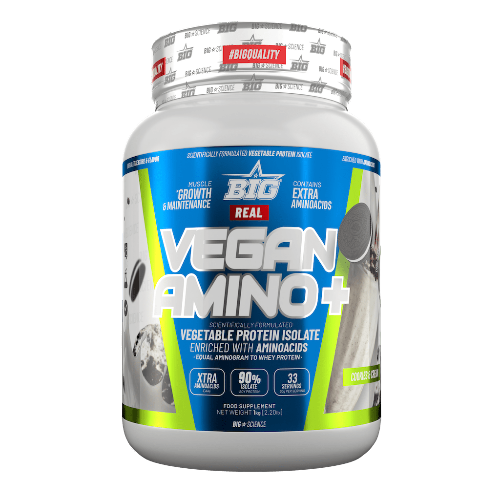 Proteína Real Vegan Amino Plus cookies and cream1kg de BIG