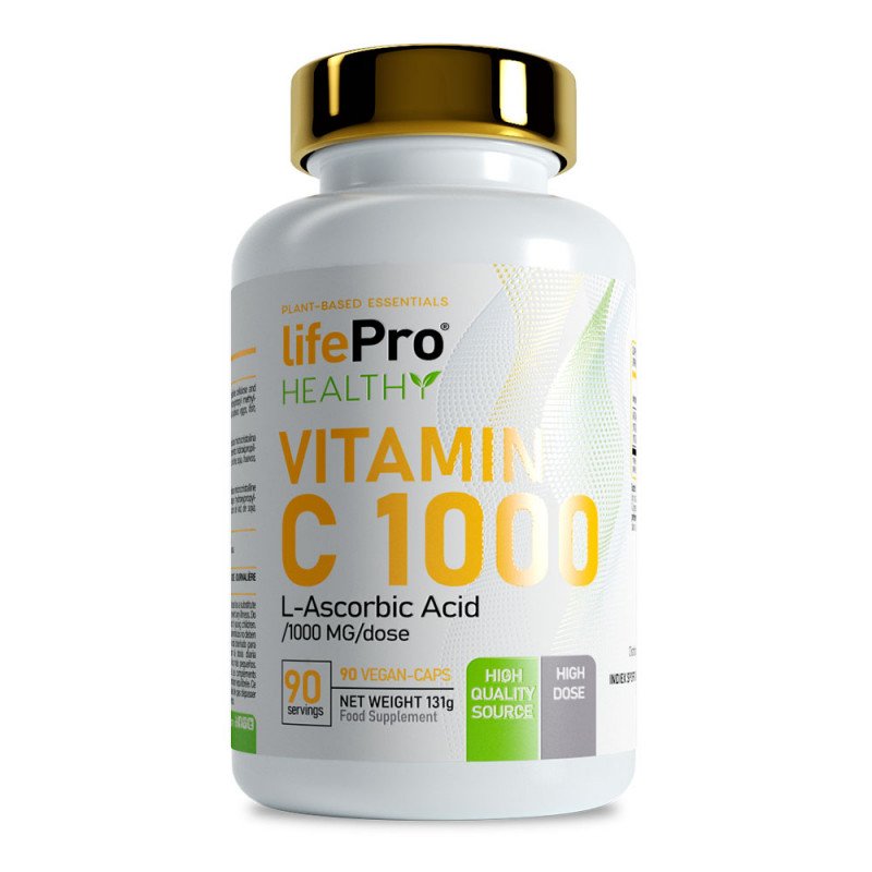 Vitamina C 1000 Mg 90 Cápsulas de LifePro