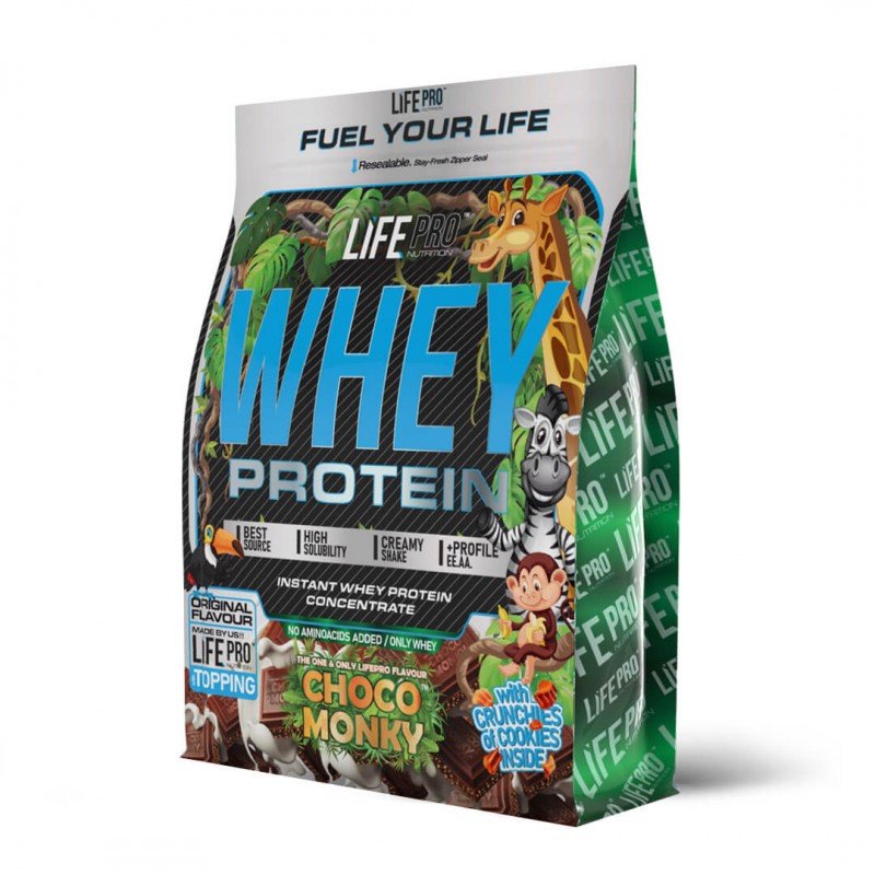 life-pro-whey-choco-monky-1kg-bag-edition