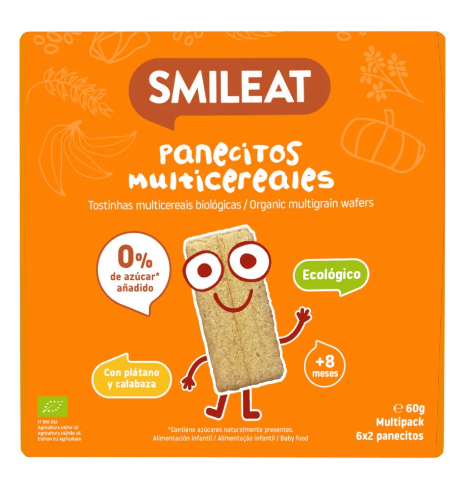 Panecitos multicereales de Smileat