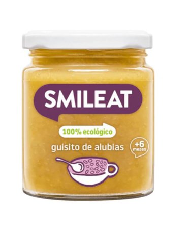 Tarrito de guisito de alubias de Smileat