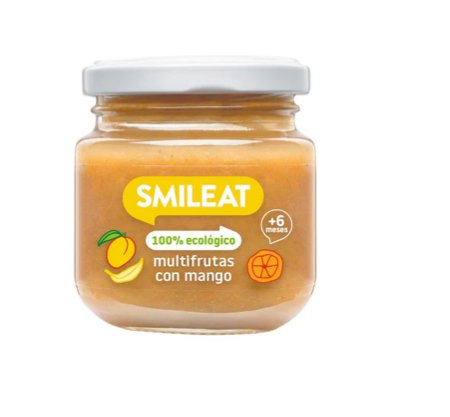 Tarrito de multifrutas con mango de Smileat