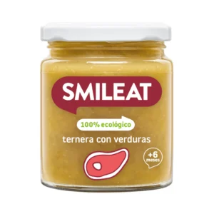 Tarrito de ternera con verduras de Smileat