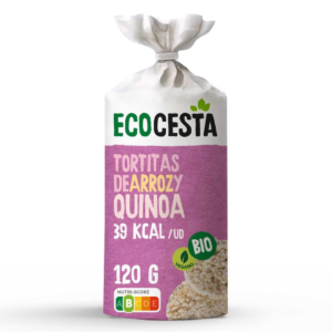 Tortitas de Arroz y Quinoa Bio 120gr EcoCesta