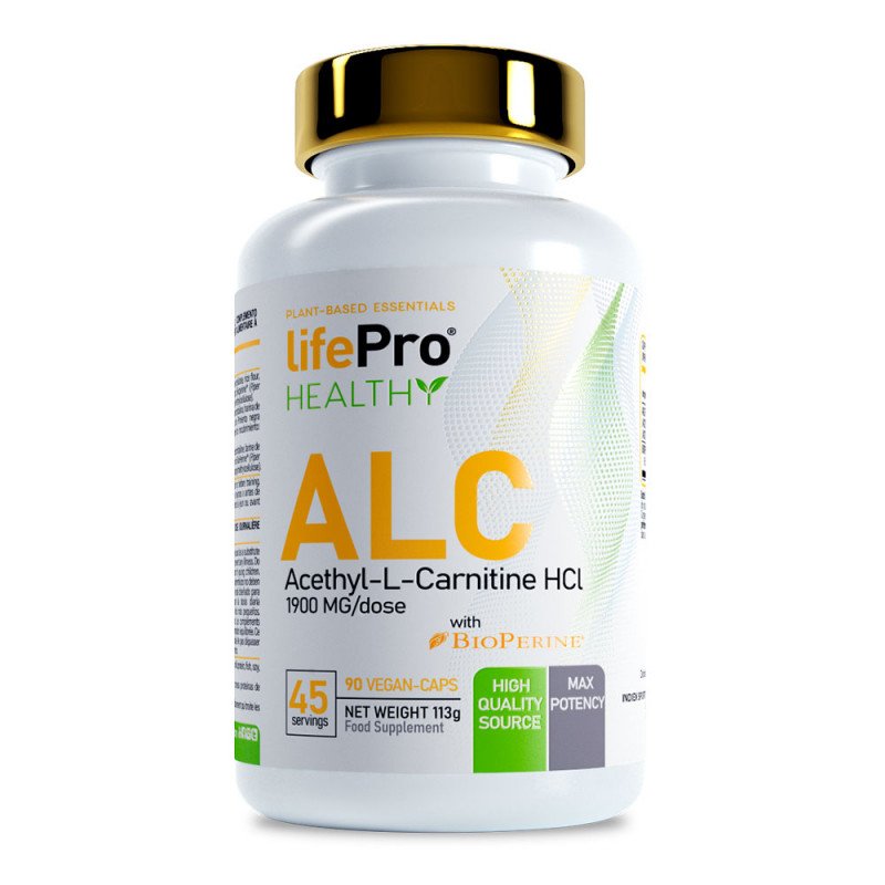 Essentials alc1000 Acetyl L-Carnitine 90caps de LifePro