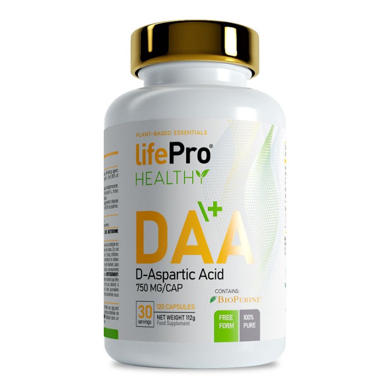 Essentials Daa Acido D-Aspartico 750mg 120 Vegancap de LifePro
