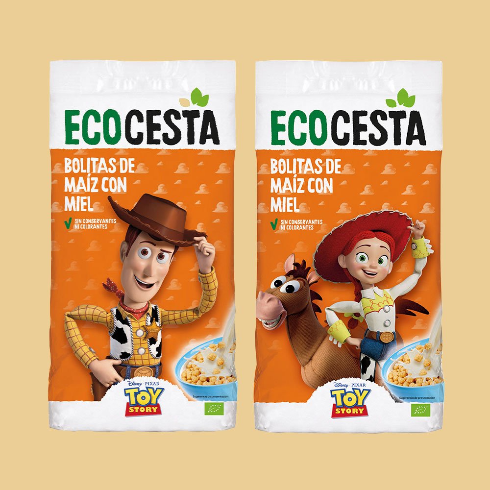 Bolitas de Maiz con Miel Bio 400g Ecocesta