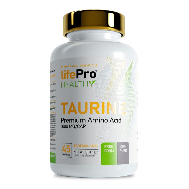 Taurine 1000mg 90 Vcaps de LifePro