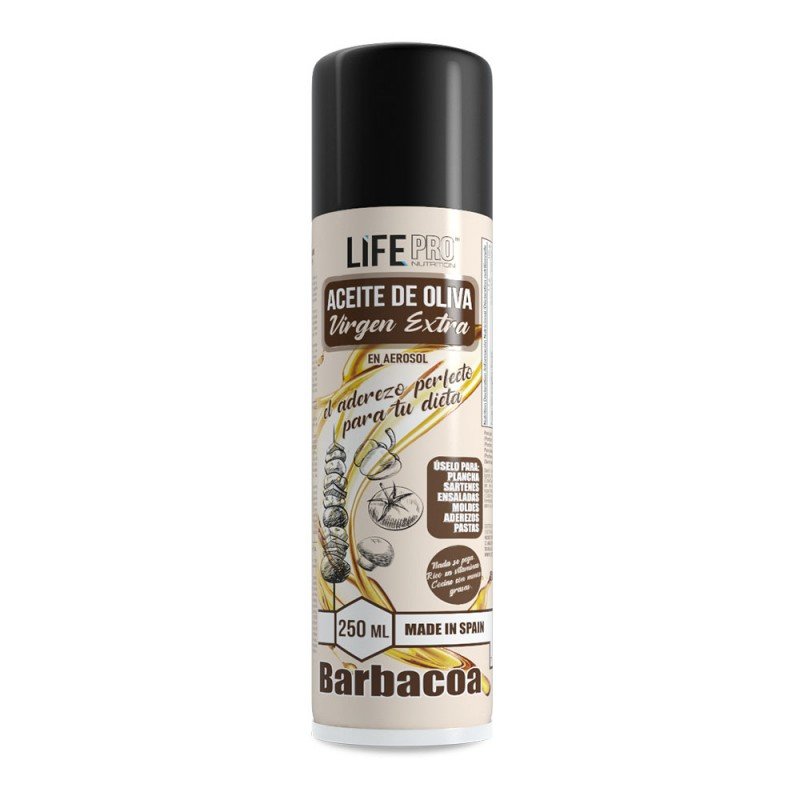 Life Pro Fit Food Aceite Spray Sabor Barbacoa 250 Ml. de LifePro