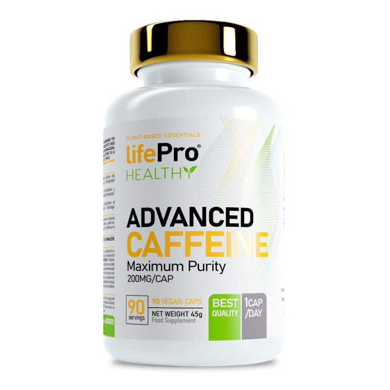 Advanced Caffeine 200mg 90 Vegancaps de LifePro