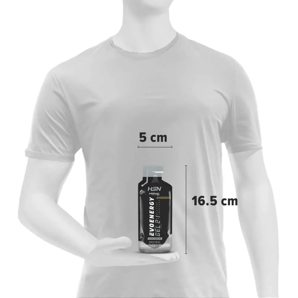 Evonergy Gel Con Cafeína Sin Sabor – Caja 12 Unidades de 55ml de HSN - Imagen 5