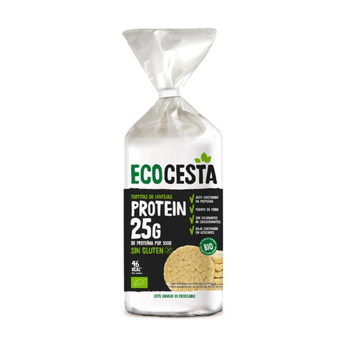 Tortitas de Proteina Bio 125 g de Ecocesta