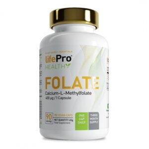 Folate 400µg 90 Caps de LifePro