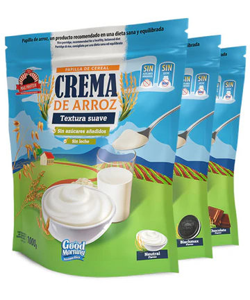 Crema de Arroz Good Morning Instant Rice 1000g de BIG SUPPS