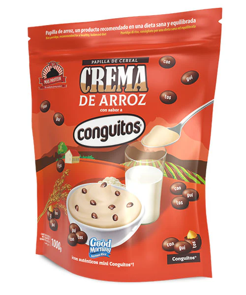 Crema de Arroz Good Morning Instant Rice Conguitos 1000g de BIG SUPPS