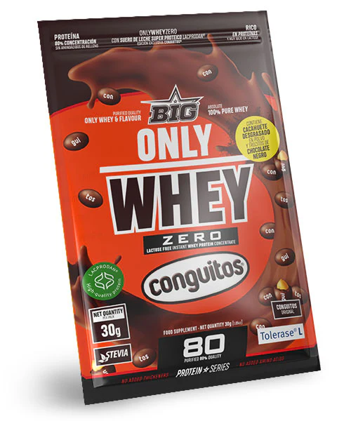 Only Whey Zero Conguitos Monodosis de BIG SUPPS