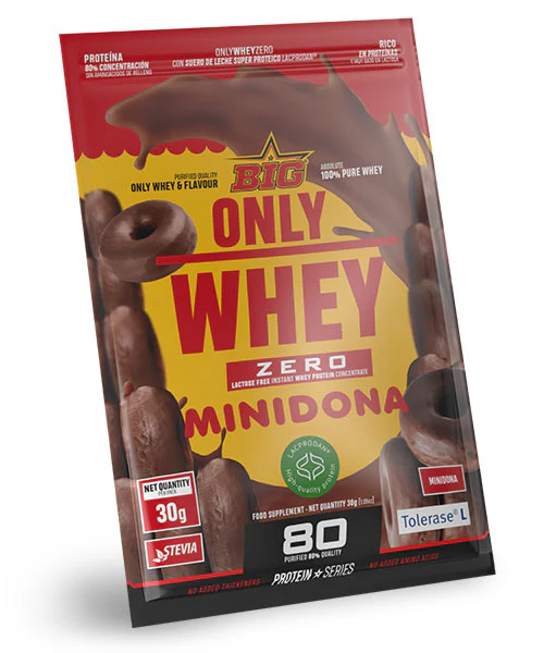 Only Whey Zero Minidona Monodosis de BIG SUPPS