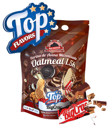 Top flavors Oatmel 1,5kg de BIG SUPPS