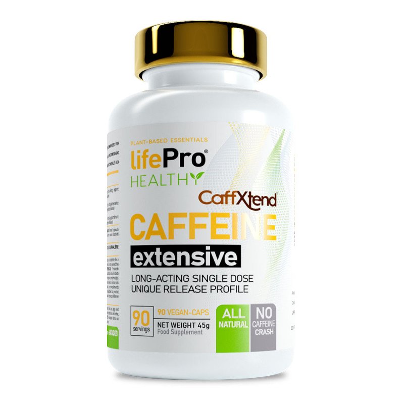 Caffeine Extensive 200mg 90 Vegancaps de LifePro
