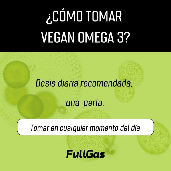 Vegan Omega 3 (MaGOmega® MAG 560mg) - 60 perlas de Fullgas - Imagen 8