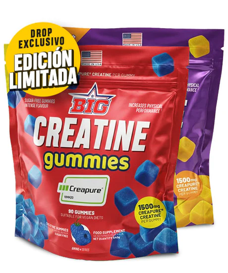 CREATINE GUMMIES -DROP- 90 GUMMIES de Big
