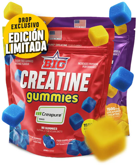 CREATINE GUMMIES -DROP- 90 GUMMIES de Big - Imagen 2